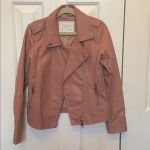 Girls leather jacket